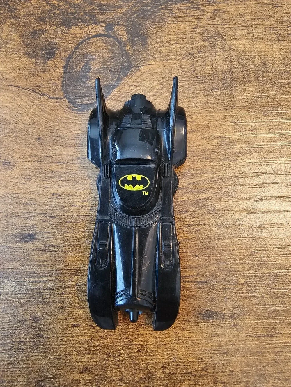 Vintage ERTL 1989 Batman Batmobile Die-cast Metal Toy 1:64 Scale